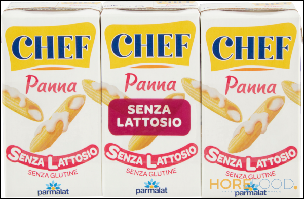 CHEF PARMALAT PANNA UHT SENZA LATTOSIO 125 MLX3
