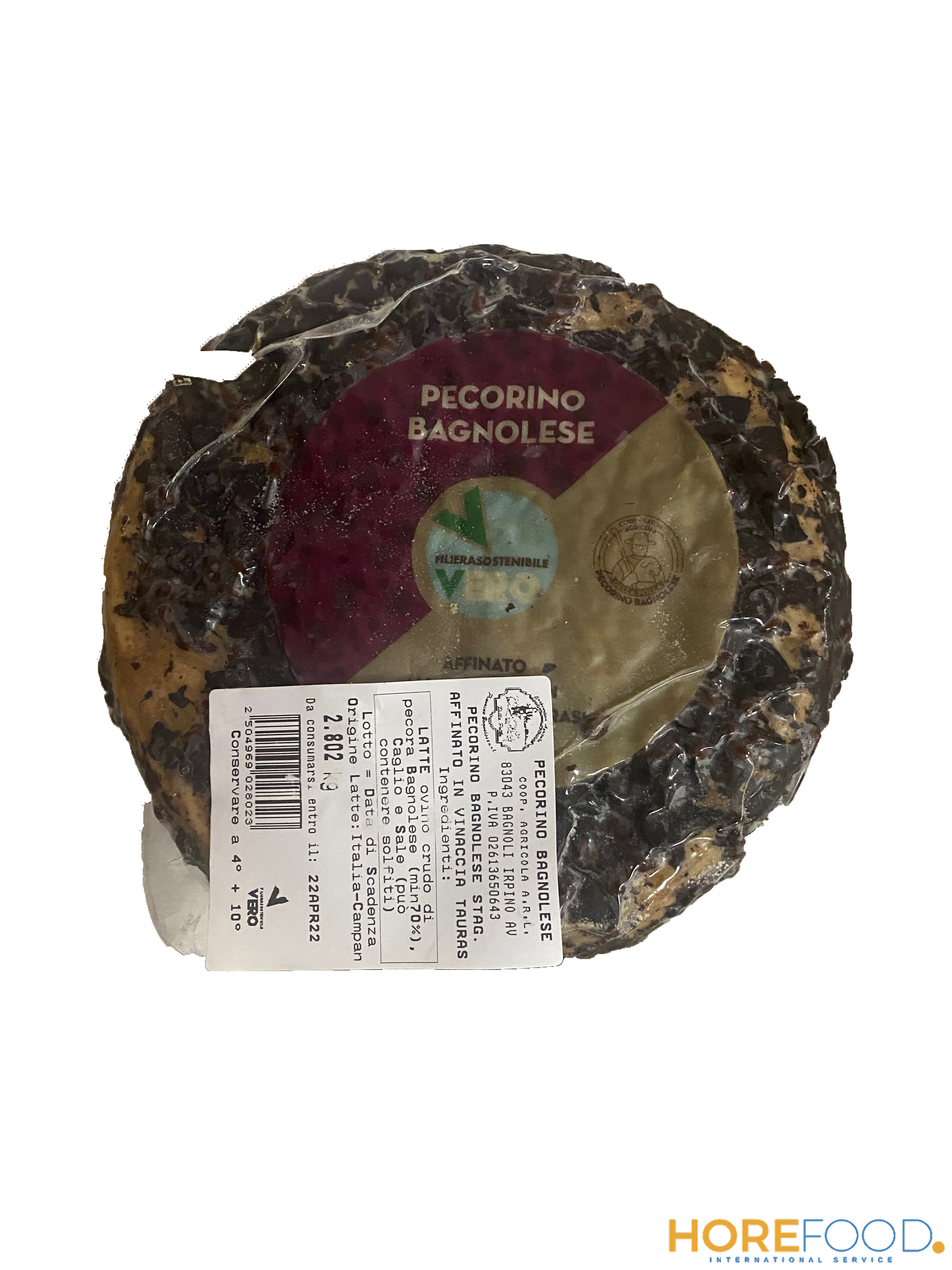 ALIMENTALE PECORINO BAGNOLESE AL VINACCIO AL KG