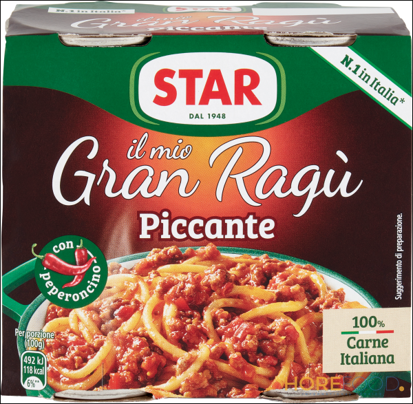 STAR GRAN RAGÙ PICCANTE 180 GRX2