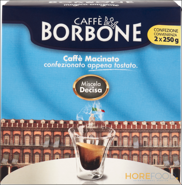 BORBONE MACINATO DECISA 250 GR X2