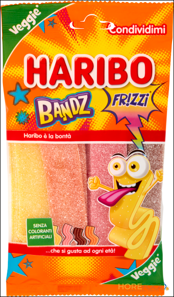 HARIBO BANDZ FRIZZI 160 GR