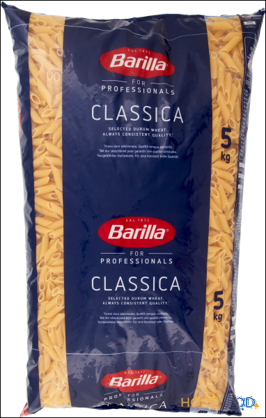 BARILLA MEZZE PENNE RIGATE N.70 5 KG