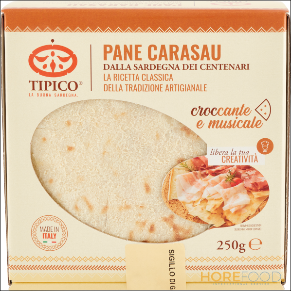 TIPICO PANE CARASAU 250 GR