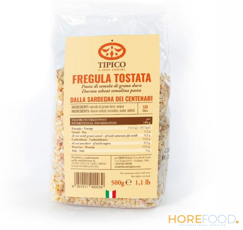 TIPICO FREGULA TOSTATA 500 GR