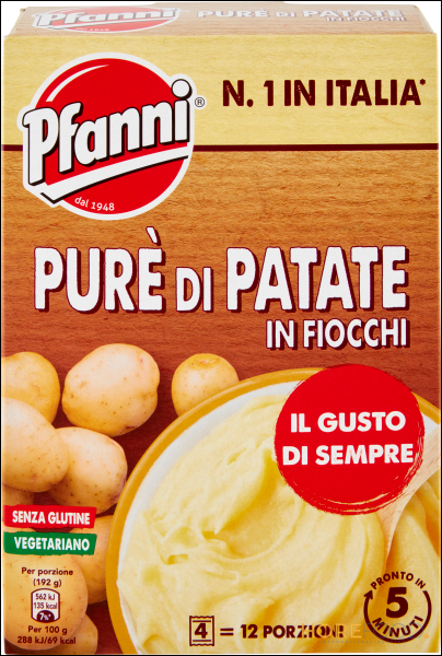 PFANNI PURE' DI PATATE IN FIOCCHI 4 BUSTE 300 GR
