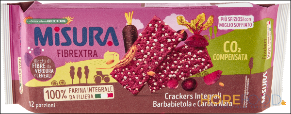 MISURA CRACKER INTEGRALI BARBABIETOLE 385 GR