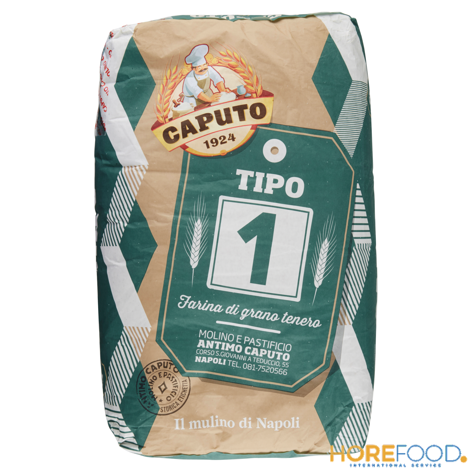 CAPUTO FARINA TIPO 1 STORICA ETICHETTA 25 KG