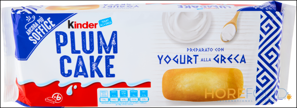 KINDER PLUMCAKE YOGURT ALLA GRECA 192 GR