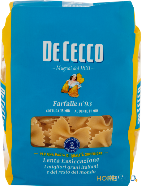 DE CECCO PASTA DI SEMOLA FARFALLE SPECIALI 500 GR