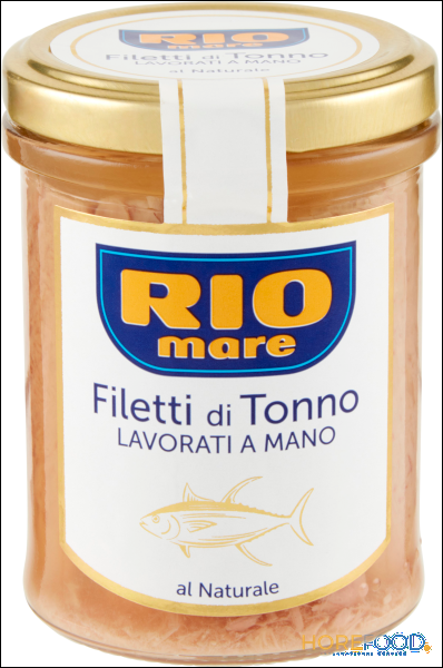 RIOMARE FILETTI TONNO AL NATURALE 180 GR