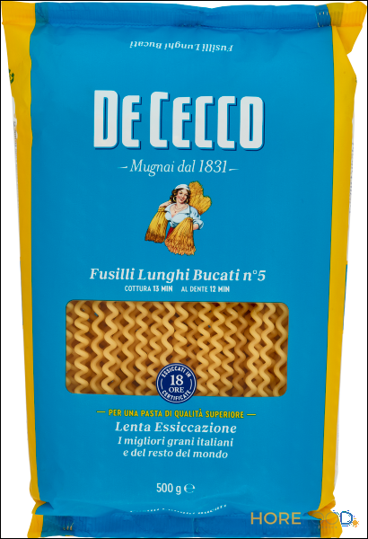 DE CECCO FUSILLI LUNGHI BUCATI N°5 500 GR