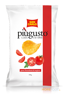 SAN CARLO PATATINE +GUSTO POMODORO 150 GR