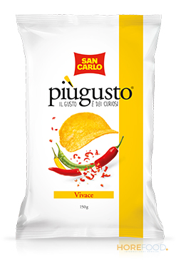 SAN CARLO PATATINE +GUSTO VIVACE 150 GR