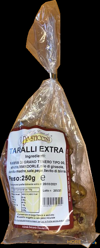 LA CASA DEI PASTICCINI TARALLO EXTRA 250 GR