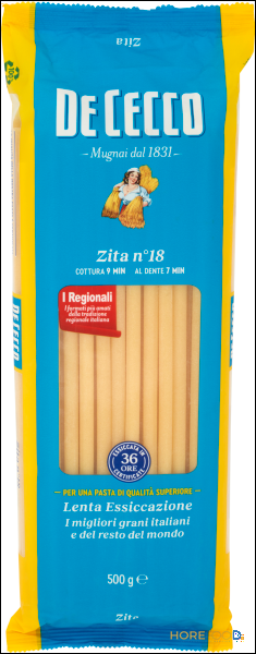 DE CECCO PASTA DI SEMOLA ZITA LUNGA 500 GR