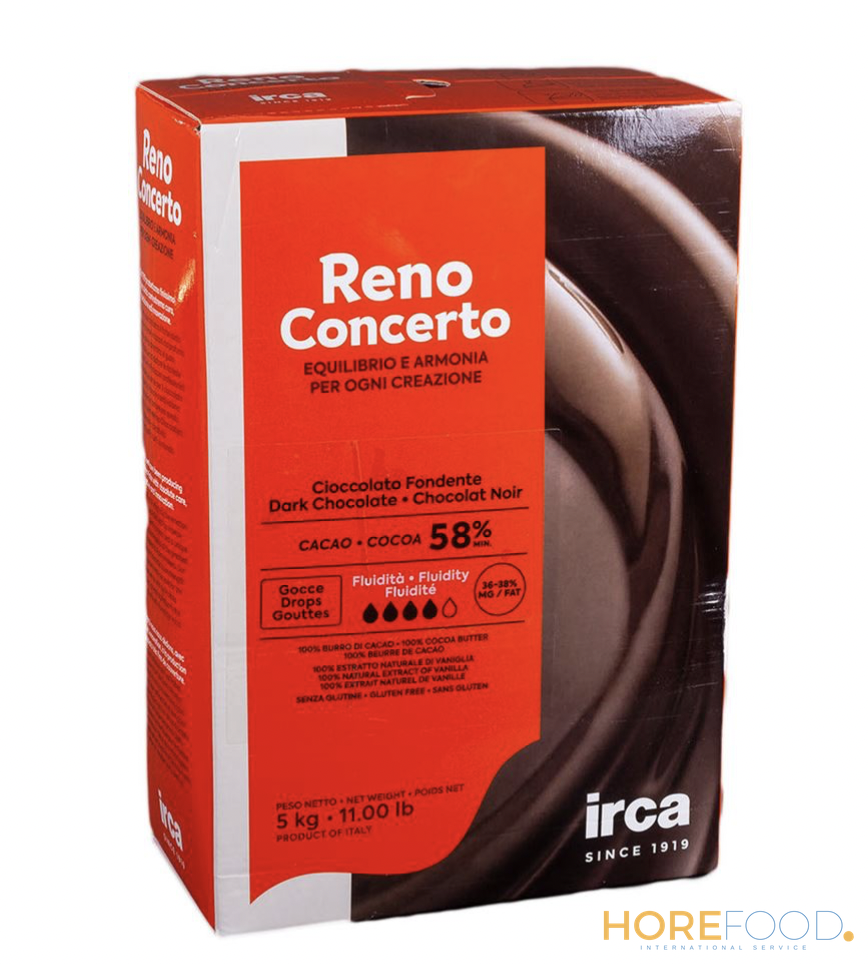 IRCA IRCA RENO FONDENTE 58% 2 PZ.X 5KG. 10 KG