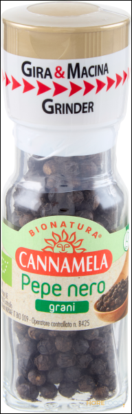 CANNAMELA PEPE NERO IN GRANI 28 GR