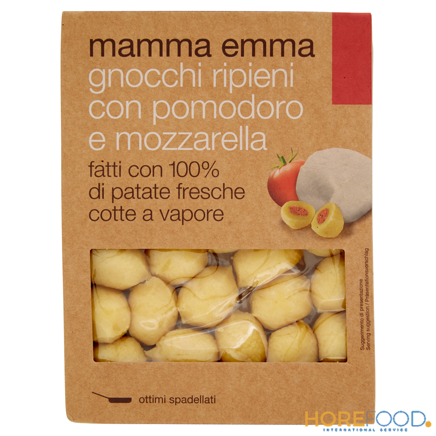 MAMMA EMMA GNOCCHI POMODORO MOZZARELLA 350 GR