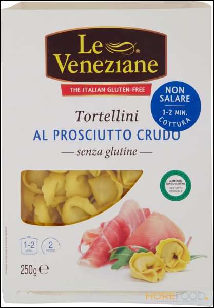 LE VENEZIANE TORTELLINI PROSCIUTTO CRUDO SENZA GLUTINE 250 GR