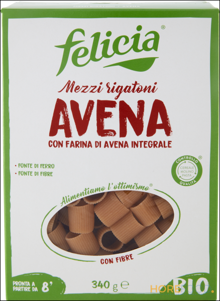 FELICIA MEZZI RIGATONI AVENA 340 GR