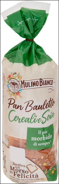 MULINO BIANCO PAN BAULETTO AI CEREALI E SOIA 400 GR