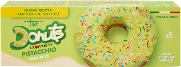 TINY DONUTS CUORE NERO PISTACCHIO 111 GR