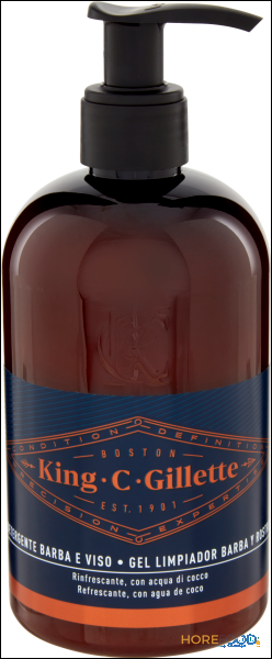 GILLETTE KING C.G DETER.BARBA/VISO 150 ML