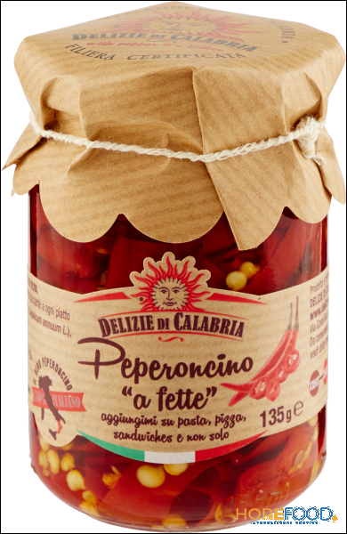 DELIZIE CALABRIA PEPERONCINI A FETTE 135 G