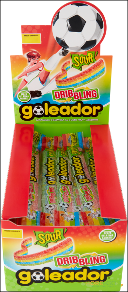 GOLEADOR LIQUIRIZIA DRIBBLING RAINBOW 144 PZ