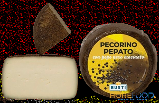 BUSTI PECORINO PEPATO STAGIONATO 20G G AL KG