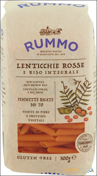 RUMMO PENNETTE ALLE LENTICCHIE N.70 300 GR