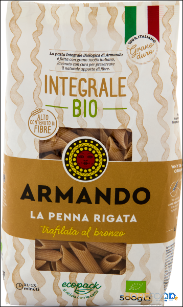 ARMANDO PENNETTA INTEGRALE BIO PASTA 500 GR