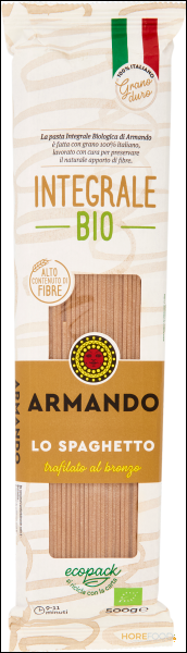 ARMANDO SPAGHETTO INTEGRALE BIO PASTA 500 GR