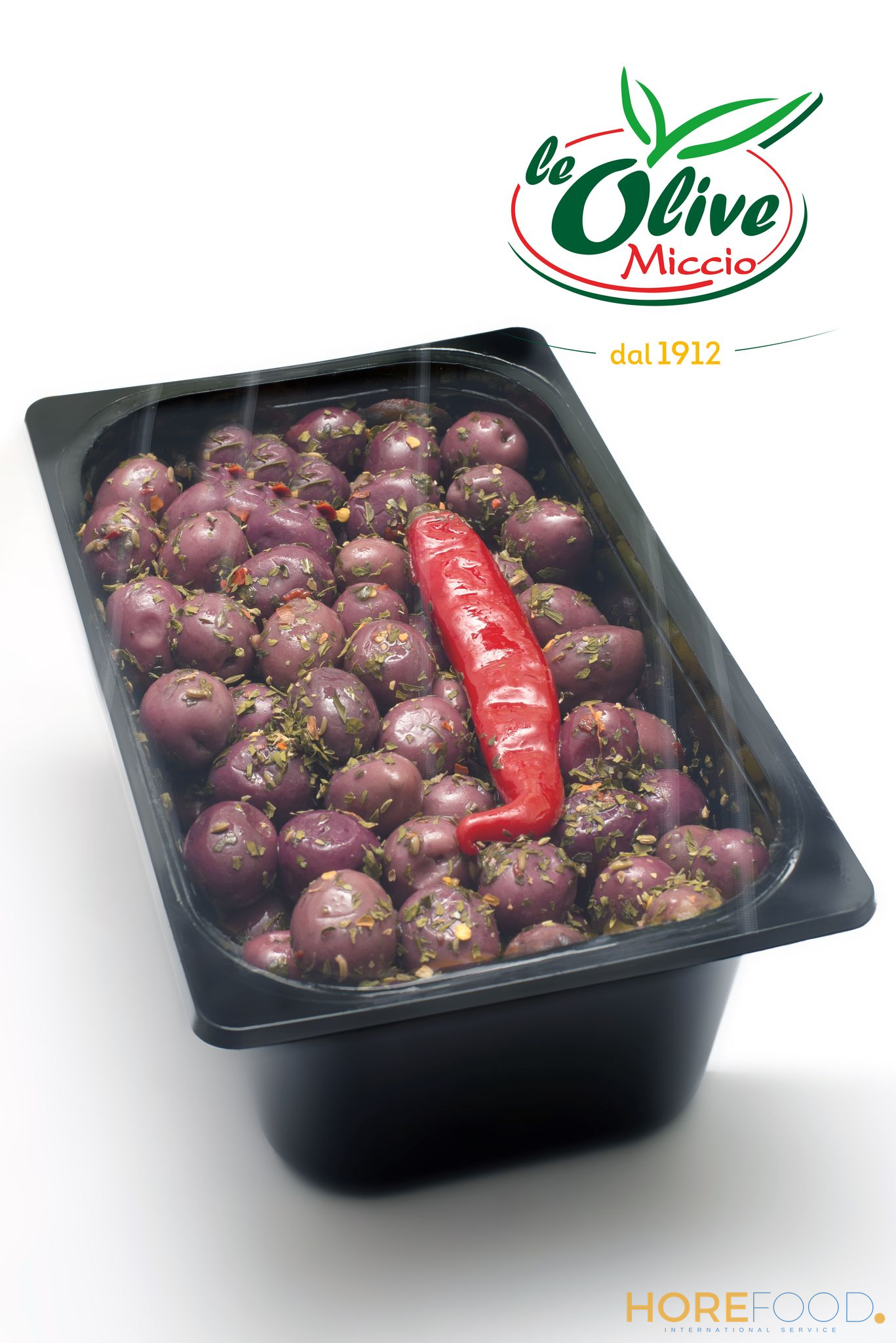 MICCIO OLIVE NERE PASSOLONI CONDITE (3KG) AL KG
