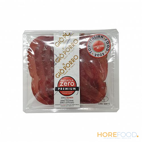 GIO'PORRO BRESAOLA ZERO PREMIUM 70 GR