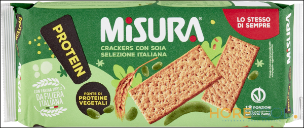 MISURA CRACKERS SOYA X10 400 GR