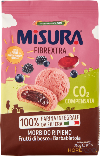 MISURA RIPIENO FRUTTI DI BOSCO E BRBABIETOLA 260 GR
