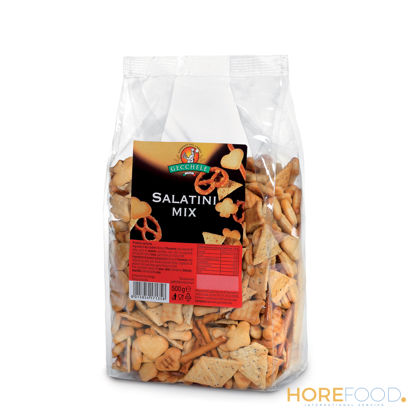 GECCHELE SALATINI MIX 500 GR
