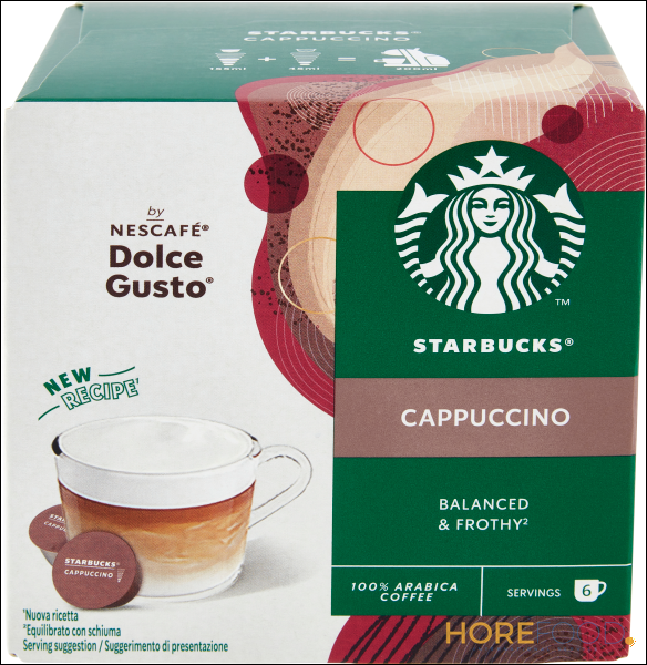 STARBUCKS CAPPUCCINO 120 GR