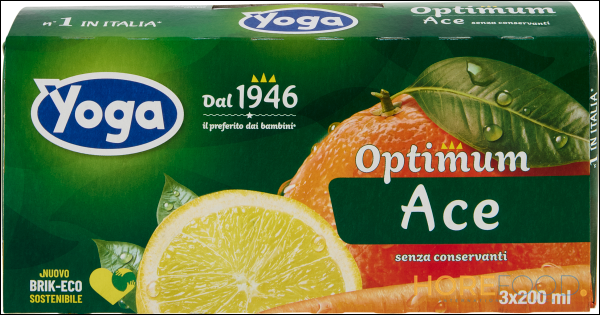 YOGA BRIK ACE 200X3 600 ML