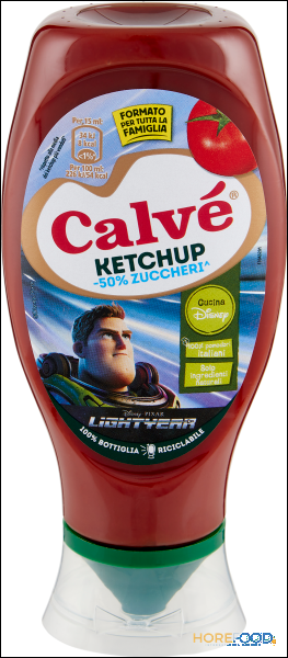 CALVE' KETCHUP KIDS MENO 50% ZUCCHERI 460 GR