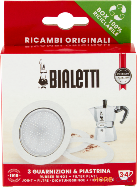 BIALETTI GUARNIZ.+FILTRO 3TZ 1 PZ