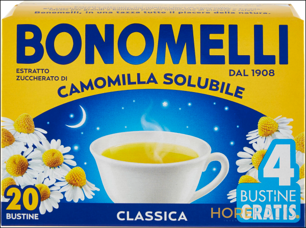 BONOMELLI CAMOMILLA SOLUBILE FILTRI 16 80 GR