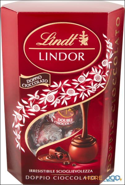 Lindor Cornet Doppio Cioccolato, 200 g - LINDT