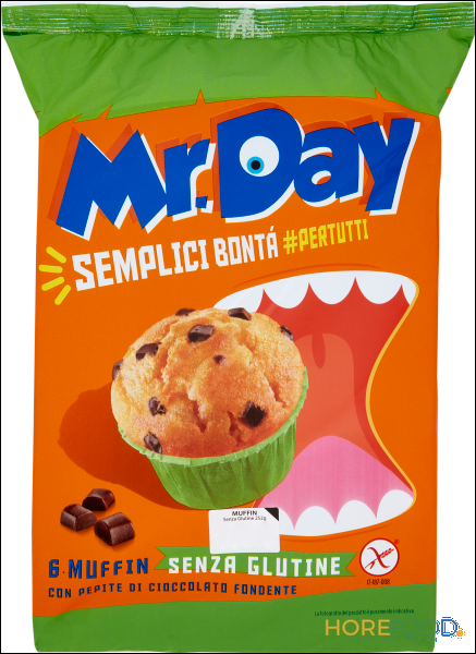 MR.DAY MUFFIN CIOCCOLATO SENZA GLUTIN 252 GR