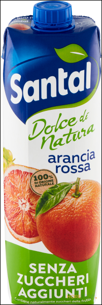 SANTAL ARANCIA ROSSA SENZA ZUCCHERO 1.000 ML