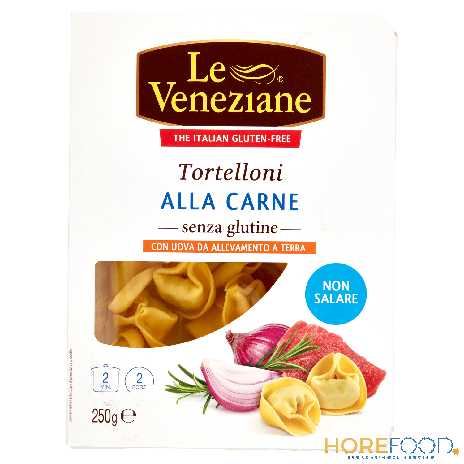 LE VENEZIANE TORTELLONI CARNE SENZA GLUTINE 250 GR