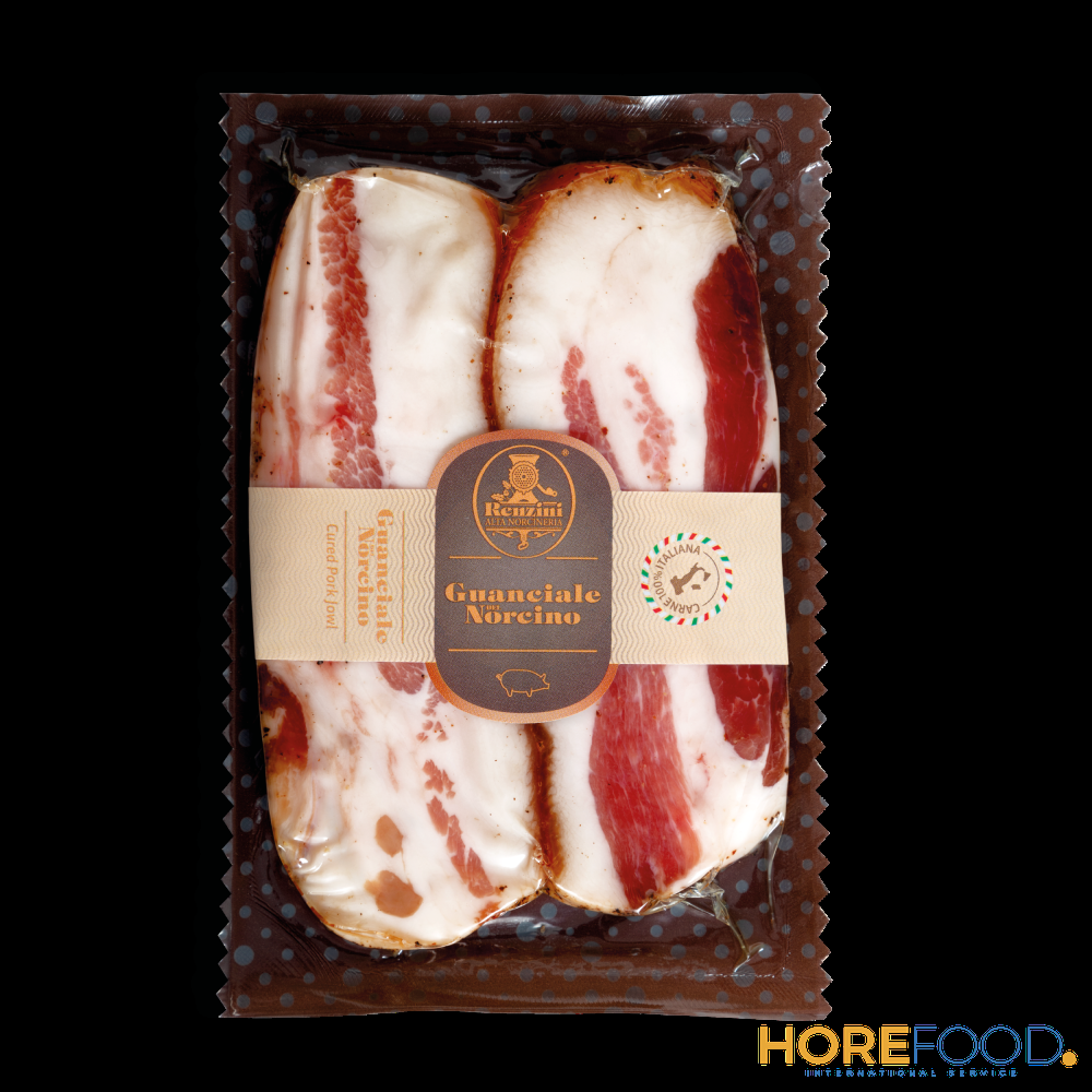 RENZINI GUANCIALE NORCIA 10 PEZZI AL KG