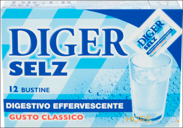 DIGER SELZ DIGESTIVO EFFERVESCENTE CLASSICO 12 BUSTINE
