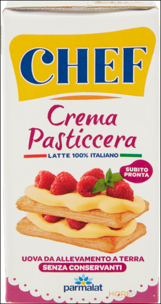 CHEF PARMALAT CREMA PASTICCERA 530 GR